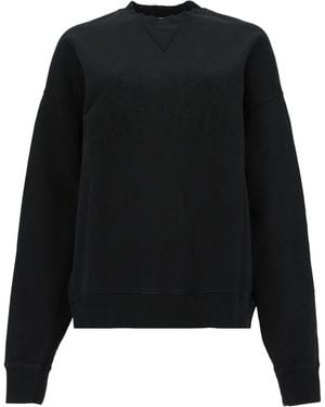 AMISH Felpa Con Logo - Black