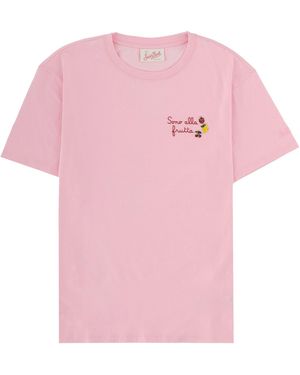 MC2 Saint Barth Cotton Mini T-Shirt - Pink