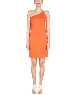 DSquared² One-Shoulder Dress - Orange