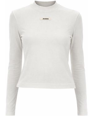 Jacquemus Long Sleeve T-Shirt - White