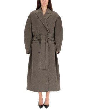 Jacquemus Trench Coat "D'Homme Curvio" - Grey