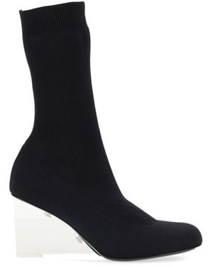 McQueen High Boots - Black