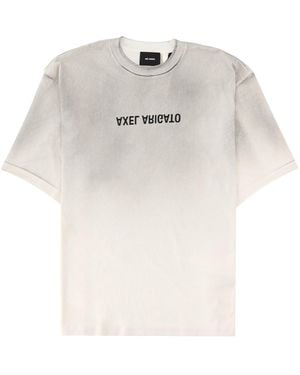 Axel Arigato T-Shirt Con Logo - White