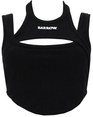 Barrow Tank Top A Coste - Black