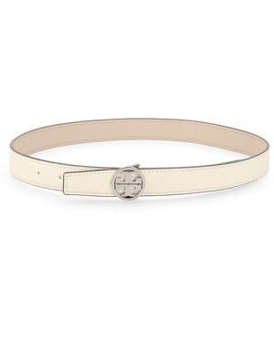 Tory Burch Cintura "Miller" Reversibile - White