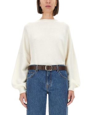 KHAITE Maglia "Margaux" - Bianco