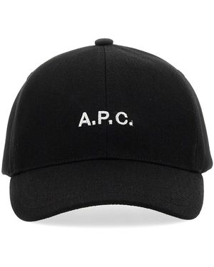 A.P.C. Cappello Da Baseball Charlie - Black