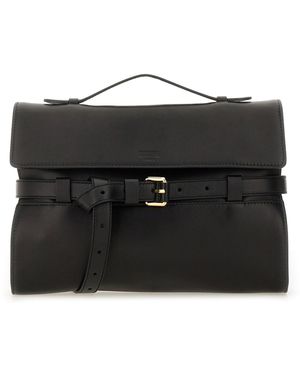 Moschino Clutch "Tie Me" - Nero