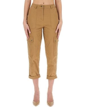 MICHAEL Michael Kors Cargo Trousers - Natural