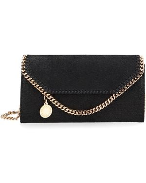 Stella McCartney Portafoglio "Falabella Continental" - Black