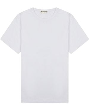 JW Anderson Solid Crew Neck T-Shirt - White