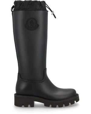 Moncler Stivale Da Pioggia "Kickstream High" - Black