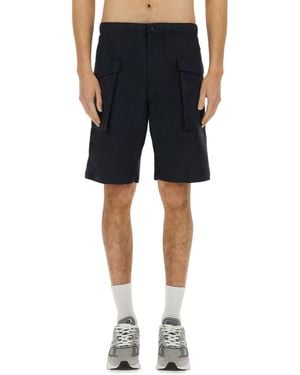 Aspesi Lou" Bermuda Shorts - Black