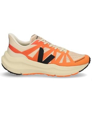 Veja Recycled Polyester Trainer - Orange