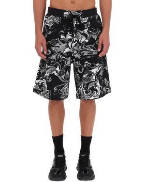 Versace Jeans Couture Short Pocelain Baroque - Black