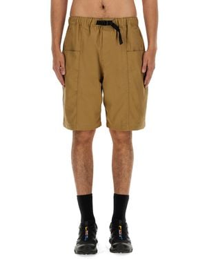 South2 West8 Cotton Bermuda Shorts - Natural