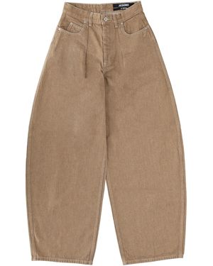 Jacquemus Jeans "Ovalo" - Natural