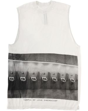 Rick Owens Essential Cotton Tee - Grey