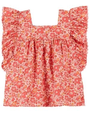 Emile Et Ida Maglietta Blouse Liberty - Red