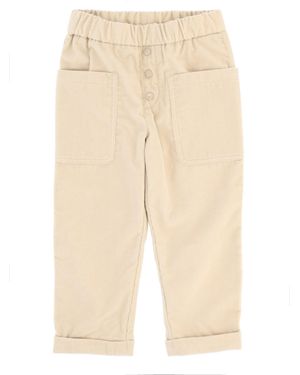 Moncler Pantalone Con Tasche Laterali - Natural