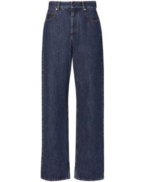 Fendi Long Denim Jeans - Blue