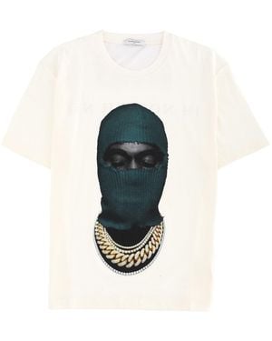 ih nom uh nit T-Shirt With Logo - Blue