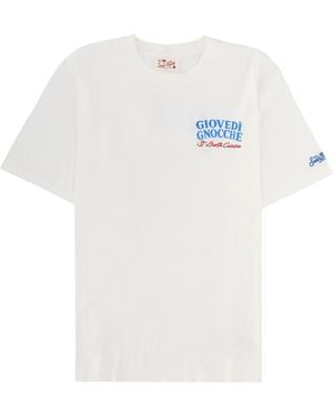 MC2 Saint Barth Classic Cotton T-Shirt For - White