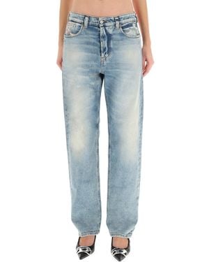DIESEL Regular Mid Rise Jeans - Blue