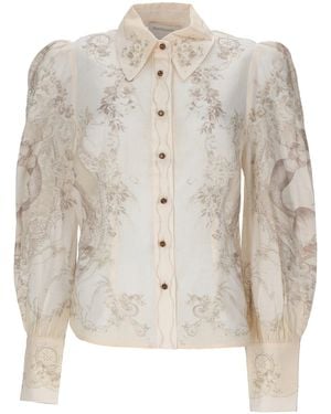 Zimmermann Camicia Con Stampa - Multicolour