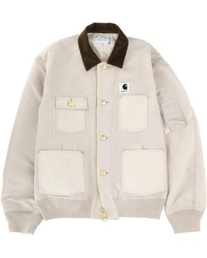 SACAI X CARHARTT WIP "Duck Jacket - Natural