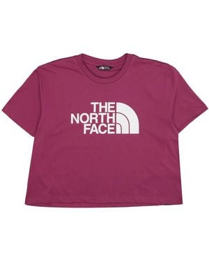 The North Face Crop T-Shirt - Pink