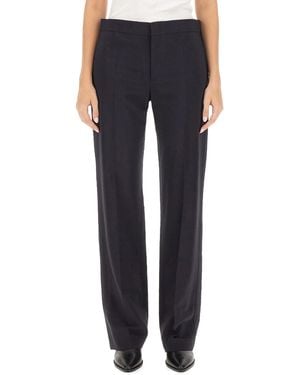 Isabel Marant Pantalone Straight Leg - Blu