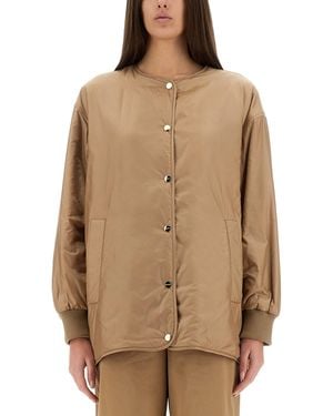 Max Mara "Greena The Cube" Jacket - Natural
