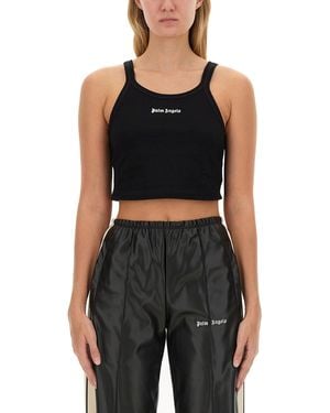Palm Angels Tank Top - Black