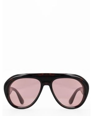 ROTATE BIRGER CHRISTENSEN Occhiale Da Sole "Pilot Aviator" - Black