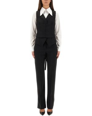 McQueen Vest Corset - Black