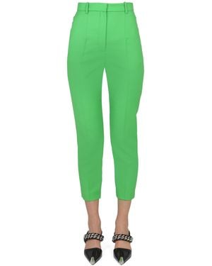 McQueen Cigarette Trousers - Green