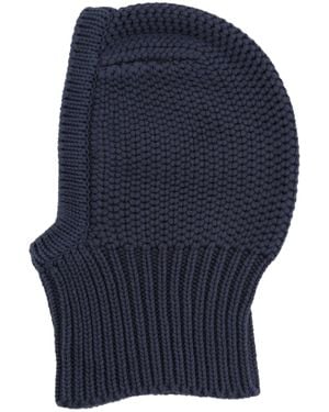YMC Knitted Balaclava - Blue
