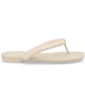 Alexander Wang Sandalo Infradito "Jenna Tubular" - Natural