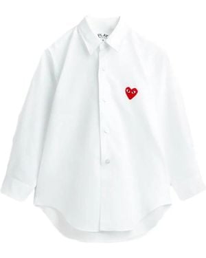 COMME DES GARÇONS PLAY Shirt Woven - Bianco