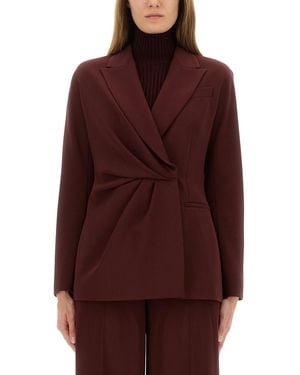 Max Mara "Piano Wing" Jacket - Red