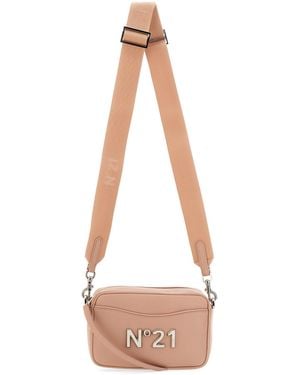 N°21 Logo Plaque Bag - White