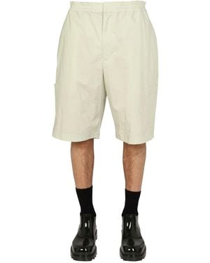 Ambush BERMUDA IN COTONE CON ELASTICO - Neutro