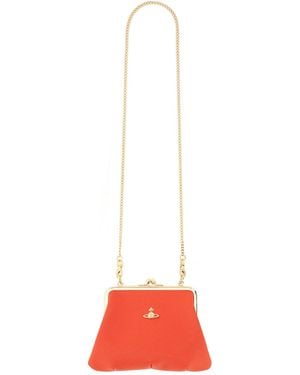 Vivienne Westwood "Granny Frame" Bag - Red