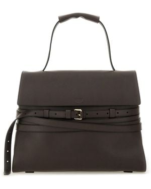 Moschino "Tie Me" Medium Bag - Black