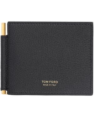 Tom Ford Portacarte Bi-Fold - Black