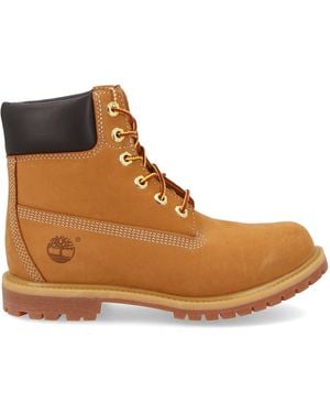 Timberland Stivale Stringato Impermeabile - Brown