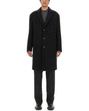 McQueen Single-Breasted Jacket It) - Black