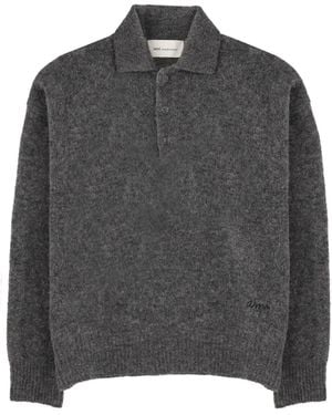 Ami Paris Polo - Gray