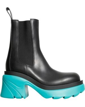 Bottega Veneta Flash Leather Bootie - Black